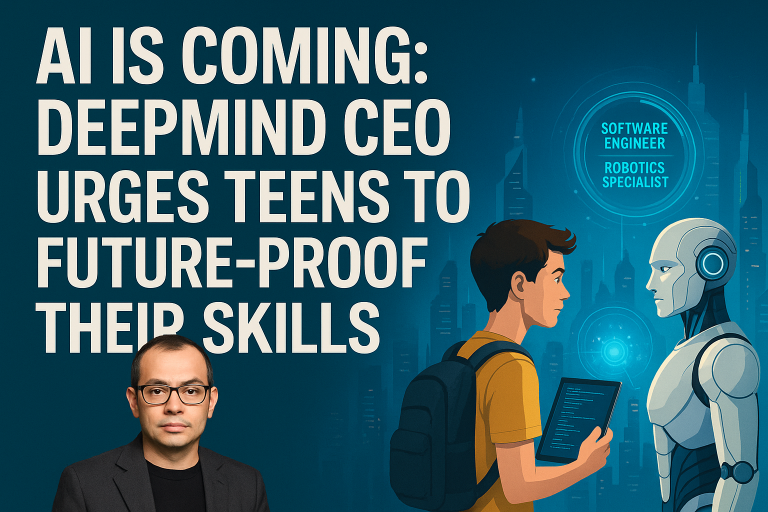 Teens, Get Ready: Google DeepMind CEO Warns of AI Job Shakeup”